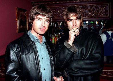 Noel Gallagher and Liam Gallagher