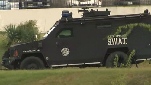 SWAT crews were called in after the intial reports of gunfire. (Supplied)