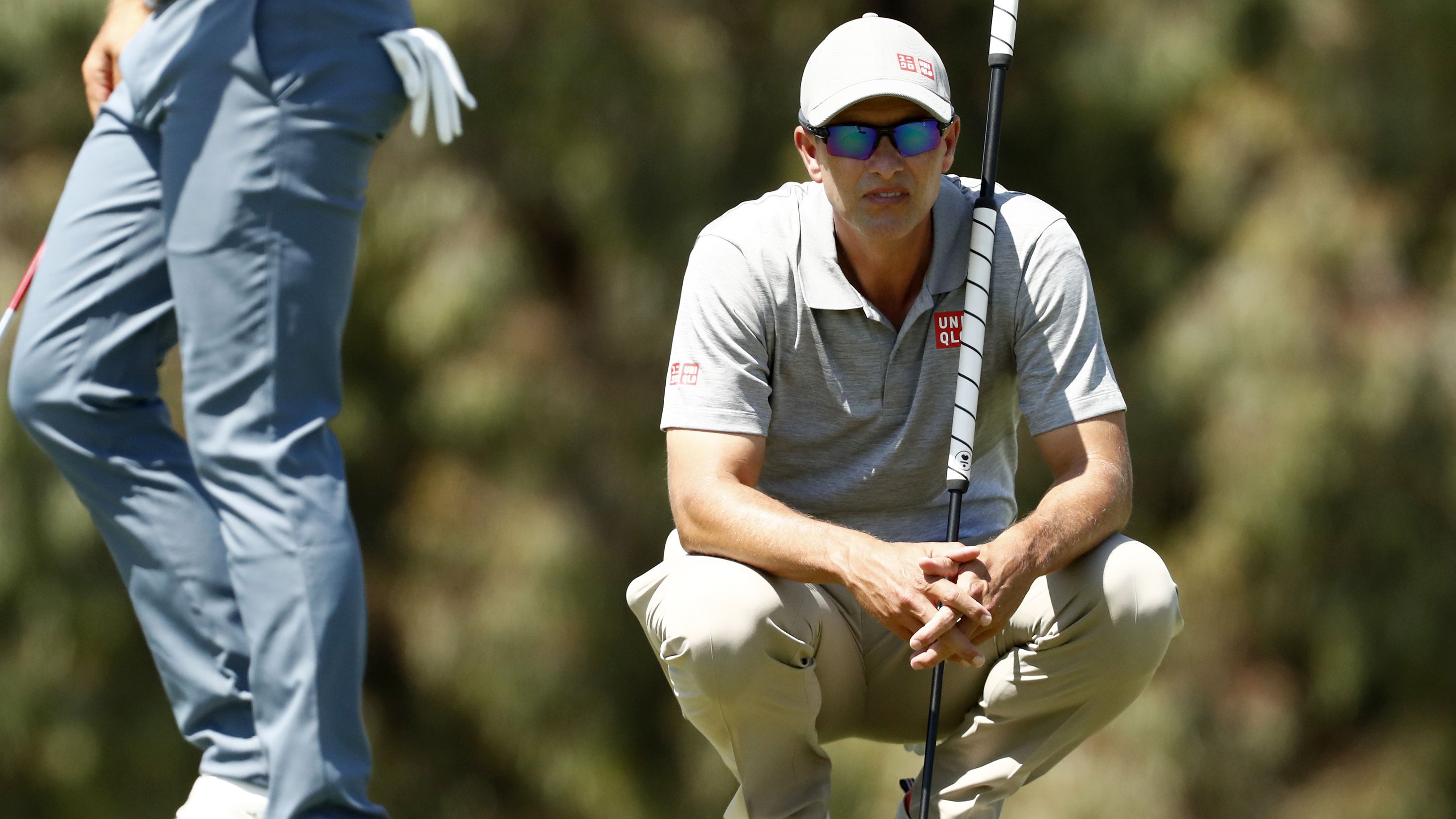 Adam Scott flopped on day four of the Australian Open. (Photo by Darrian Traynor/Getty Images)
