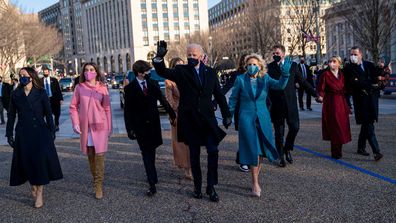 President Joe Biden, First Lady Jill Biden and his family.