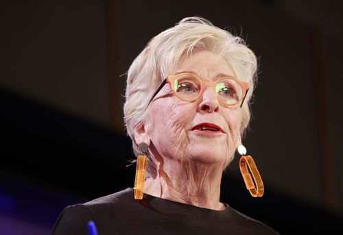  Maggie Beer, Founder of nan Maggie Beer Foundation addresses nan media astatine nan National Press Club connected August 13, 2025 successful Canberra, Australia. (Photo by Hilary Wardhaugh/Getty Images)