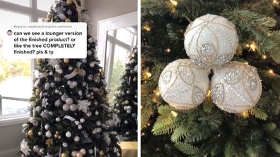 Christmas tree hack mymoderndecor TikTok