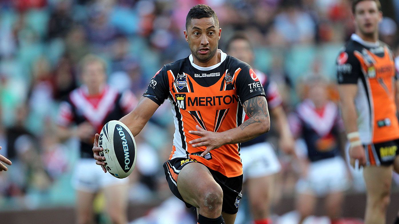 Benji Marshall in action for Wests Tigers