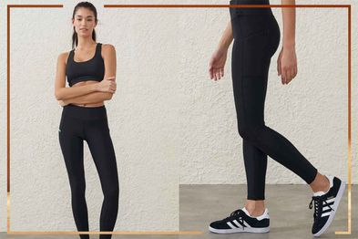 9PR: Cotton On Body Active Premium Fleece Lined Full Length Tights