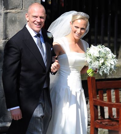 Mike Tindall and Zara Tindall wedding day