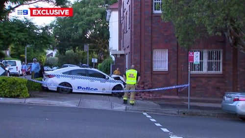 NSW Police crash into building while responding to fatal accident.