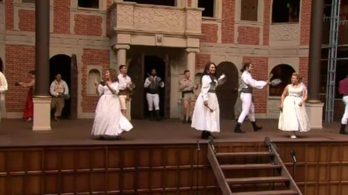 Costumes are a major feature of the stage show. (9NEWS)