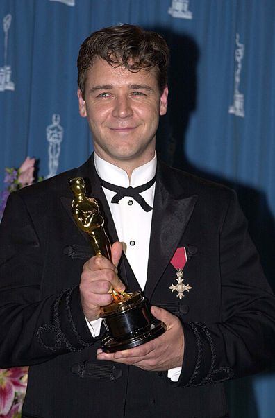 Russell Crowe during The 73rd Annual Academy Awards at Shrine Auditorium in Los Angeles, California, United States.