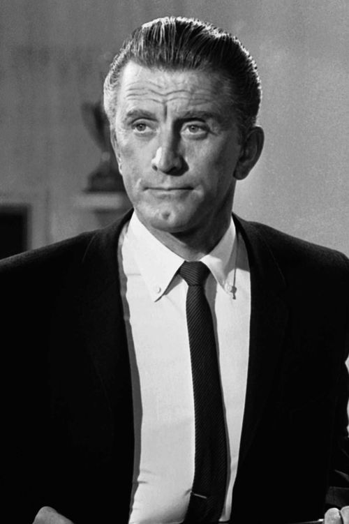 Kirk Douglas (seen here in 1962) would become one of Hollywood's most iconic actors.