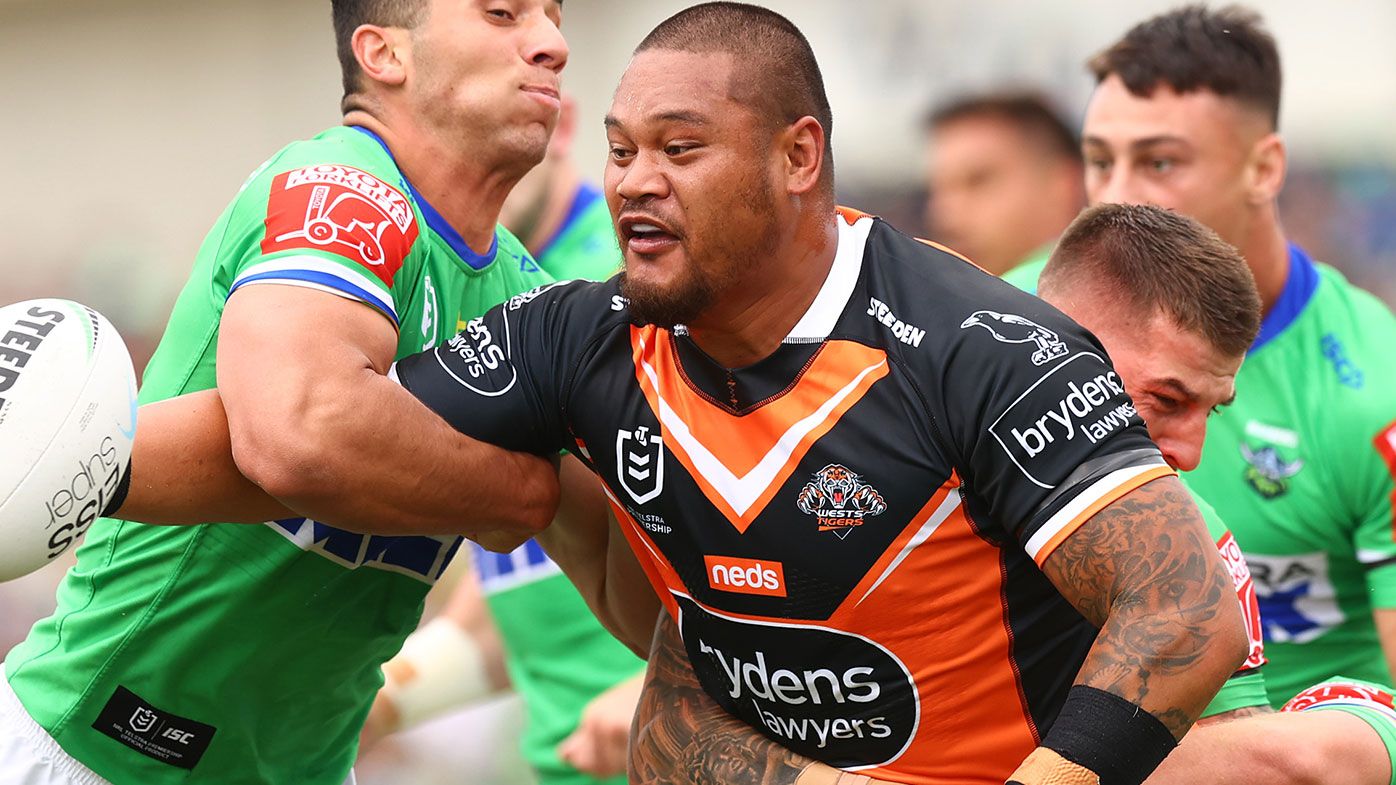 Wests Tigers centre Joey Leilua hits out at Michael Ennis over double standards 