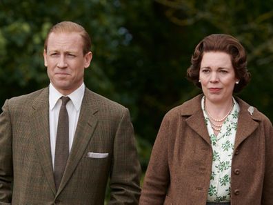 The Queen and Prince Philip in The Crown.