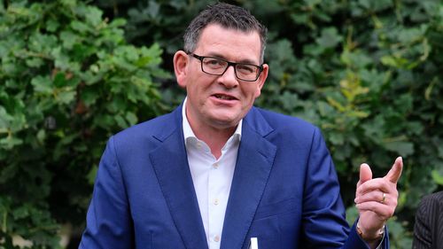 Photo of newly re-elected Victorian Premier Daniel Andrews announces Priority primary Care Centres will be open by February