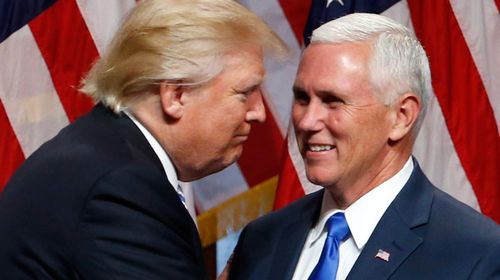 Internet has its way with hastily withdrawn Trump/Pence logo