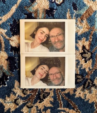 Lily Collins, Phil Collins.