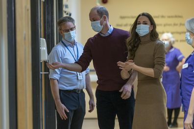 Prince William, Duke of Cambridge and Kate Middleton, Duchess of Cambridge visit NHS staff and patients at Clitheroe Community Hospital