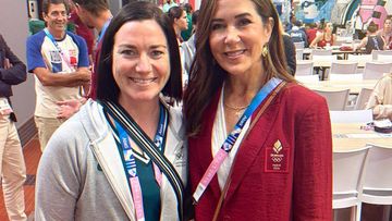 Anna Meares and Queen Mary of Denmark