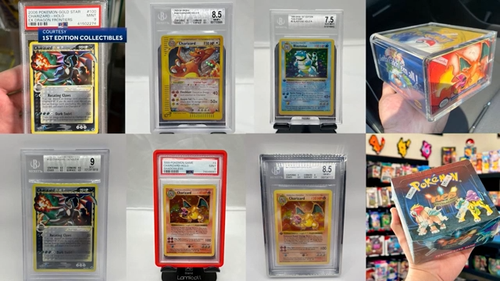 Pokémon kartları çalındı.