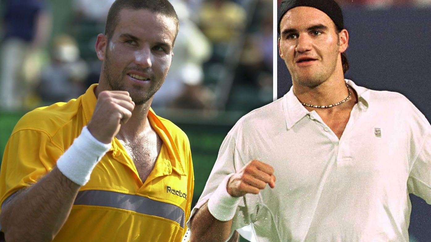 Pat Rafter ran into a young &#x27;ratbag&#x27; Roger Federer in 1999.