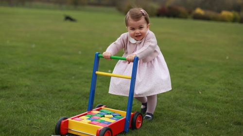 The images were taken by her mother Kate. (Kensington Palace)