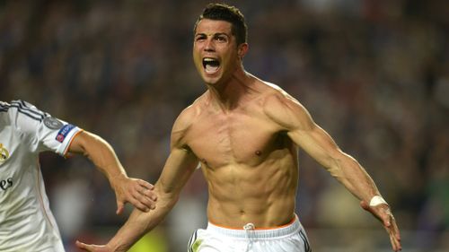 Footballer Cristiano Ronaldo was came second on the Sports Illustrated list. (AAP)