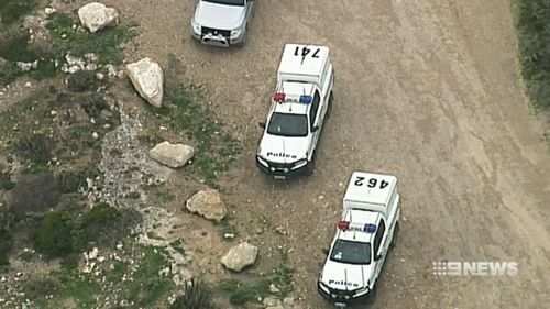 Police and paramedics rushed to the isolated beach, but he could not be saved. 