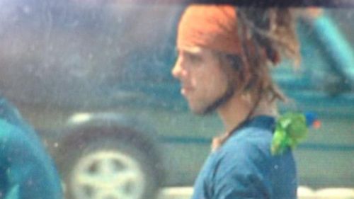 The man arrived at a police station on the Gold Coast today. (9NEWS)