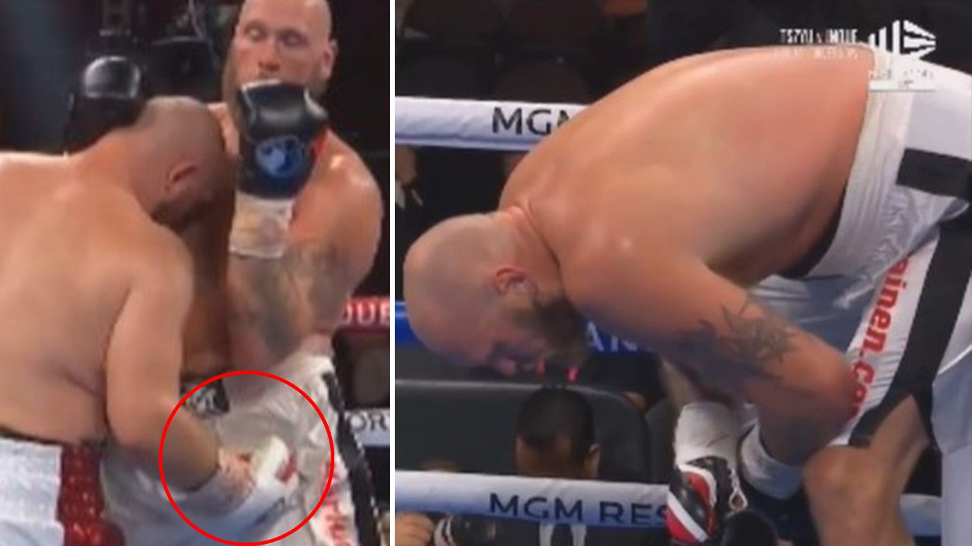 Heavyweight Adam Kownacki disqualified for low blows in Tyson Fury-Deontay Wilder undercard bout