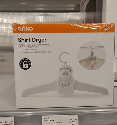 Kmart shirt dryer 