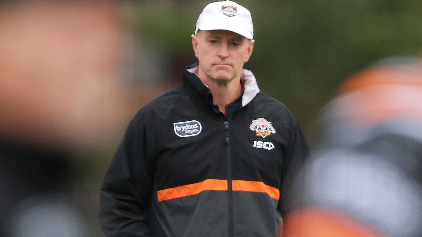 Michael Maguire says he has not been 'tapped on the shoulder' by Wests Tigers bosses