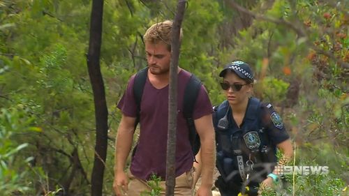 The trio were hiking in the Belair National Park when the assault occurred. Picture: 9NEWS