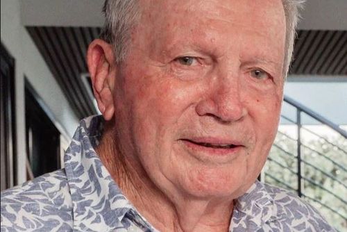 John Kerr, 87, was found dead on a Noosa Heads ﻿beach on Sunday.