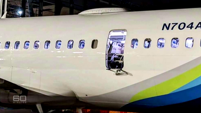 A door blew off a Boeing 737 Max jet earlier this year