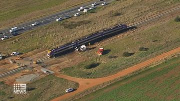 Passengers were forced to brace for impact on Wednesday morning as their V/Line train collided with a truck and then derailed in regional Victoria.