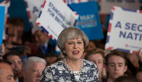 Theresa May on course for big election win, say polls