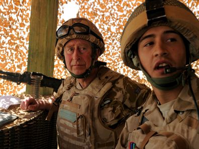 Prince Charles in Afghanistan