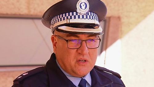 Newcastle City Police District Commander, Detective Superintendent Wayne Humphrey.