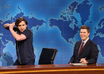 Marcello Hernandez dan Colin Jost di SNL