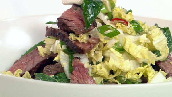 Lemongrass beef salad