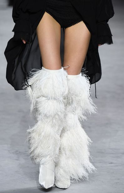 Saint Laurent's Sexy Yeti Boots for Spring 2018