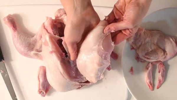 How to debone a chicken easily