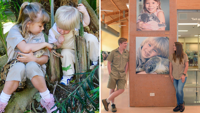 Bindi Irwin and Robert Irwin