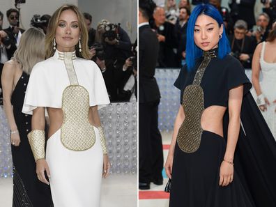 Olivia Wilde and Margaret Zhang at the 2023 Met Gala