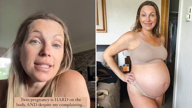 Pregnant Sarah Herron on pregnancy