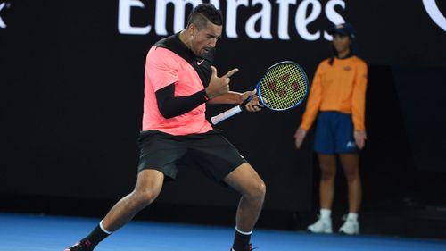 Nick Kyrgios could be getting back into Australia's good books.