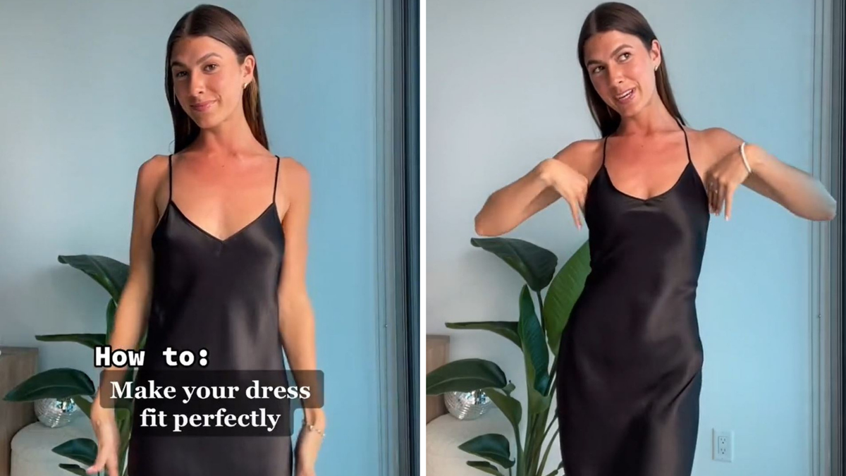 Slip dress hack: Influencer's 'genius' no-sew hack makes your dress fit  'perfectly' every time - 9Style