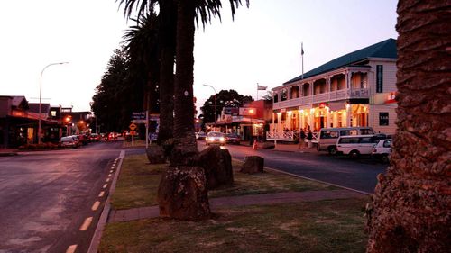 Raglan is a popular tourist town south of Auckland.