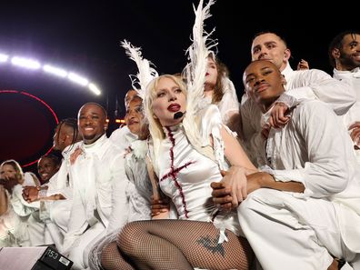 Lady Gaga performing for over 2 million people in Brazil 
