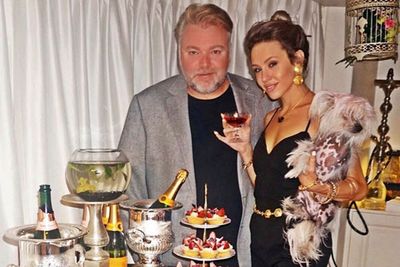 Kyle Sandilands turned 42 in style... and you can thank girlfriend Imogen Anthony for that.<br/><br/>The 23-year-old model spoiled her man with a luxurious little high tea birthday party. It was a double celebration as the pair celebrated their three-year anniversary on the same day. See their cute pics here!<br/><br/>Images: Instagram/Imogen Anthony