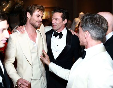 Chris Hemsworth and Hugh Jackman 