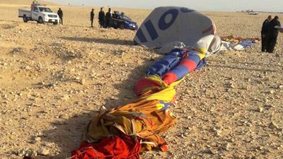 Australians involved in deadly Egypt hot air balloon crash